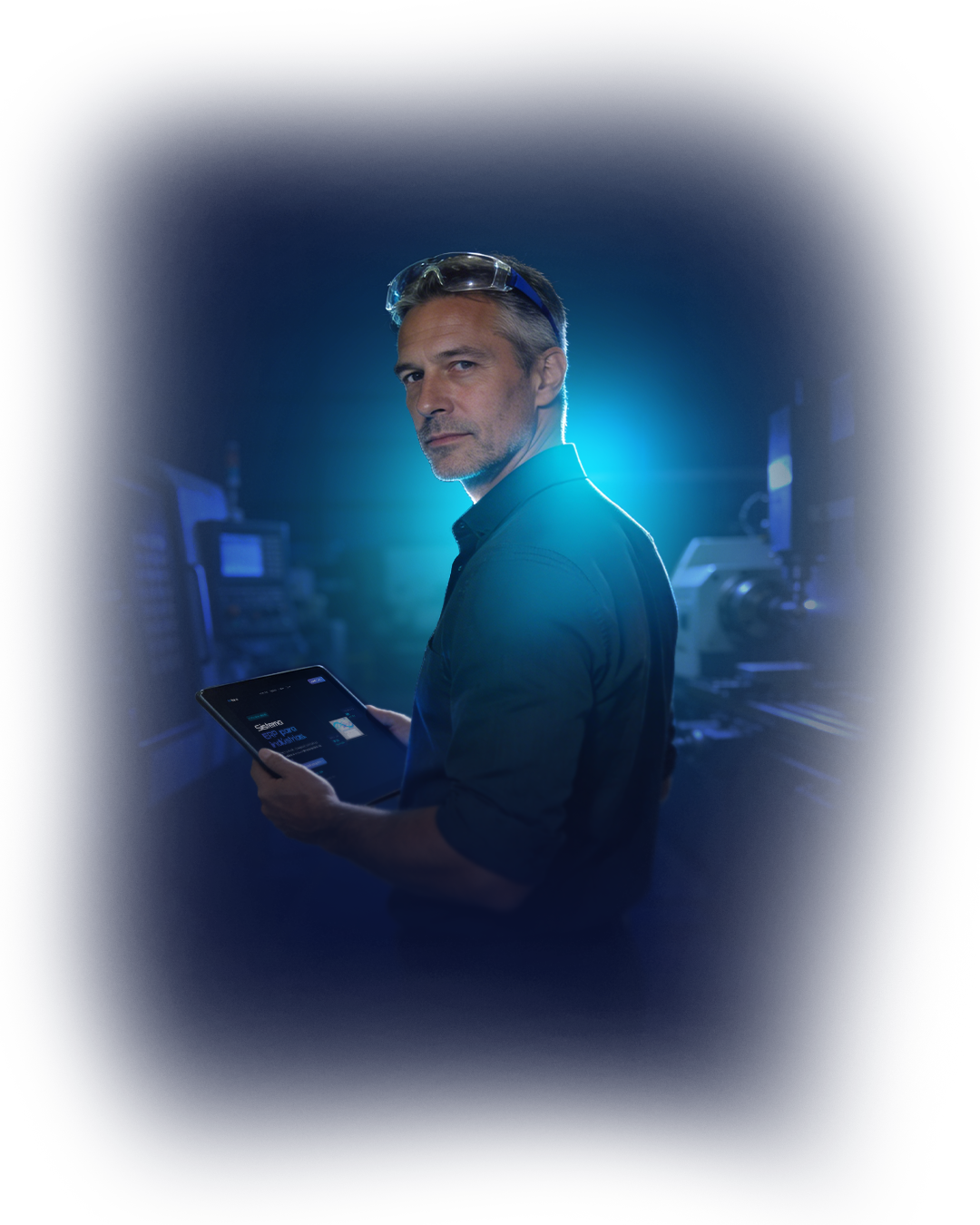 Gestor Industrial com Tablet Sensio